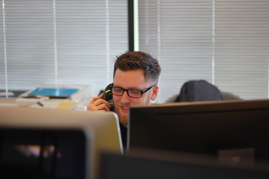 Agent working a client campaign